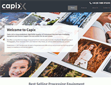 Tablet Screenshot of capix.com